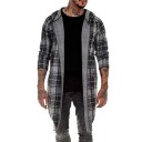 Pánsky kockovaný cardigan 6