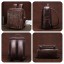 Pánsky kožený batoh E1156 3