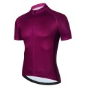 Pánský letní cyklistický dres s krátkým rukávem na zip, 3 zadní kapsy na cyklistiku, sport a volnočasové aktivity 7