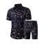 Pánský módní set - Košile a kraťasy J3370 11