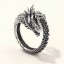Pánský prsten drak 2