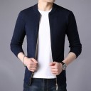Pánsky sveter na zips F273 8
