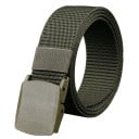 Pánský taktický pásek 120 x 3,8 cm Nastavitelný nylonový opasek s odolnou plastovou přezkou Vojenský pracovní pás pro outdoor 5