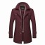 Pánský zimní vlněný kabát S61 6