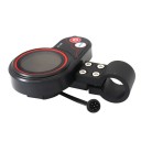 Pantalla de tablero con 6 pines para scooter eléctrico, panel de control LCD con indicador de velocidad, estado de batería y cambio de modos de conducción 4