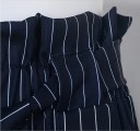 Pantalón azul de mujer con lazo 2