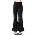 Pantalón de lentejuelas para mujer A376 1