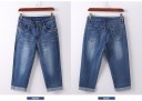 Pantalones capri de mezclilla - Azul 5