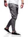 Pantalones cargo para hombre F1470 8