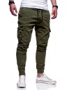 Pantalones cargo para hombre F1470 9