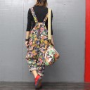 Pantalones con tirantes de colores para mujer 4