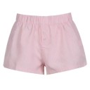 Pantalones cortos casuales sueltos a rayas para mujer con botones, pantalones cortos de verano cómodos de cintura alta, pantalones cortos 2