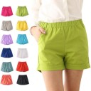 Pantalones cortos de mujer con bolsillos J3227 1