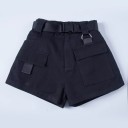 Pantalones cortos de mujer con cinturón 8