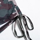 Pantalones cortos de mujer con estampado de camuflaje 8