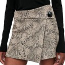 Pantalones cortos de mujer con estampado de serpiente A709 1