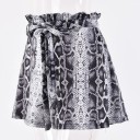 Pantalones cortos de mujer con estampado de serpiente 7