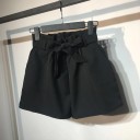 Pantalones cortos de mujer con lazo 5