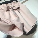 Pantalones cortos de mujer con lazo 4