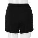 Pantalones cortos de mujer con tachuelas 3