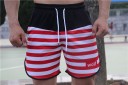 Pantalones cortos de rayas para hombre 4