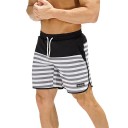 Pantalones cortos de rayas para hombre 1