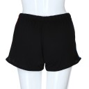Pantalones cortos elegantes de mujer con rayas 4