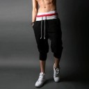 Pantalones cortos elegantes hasta la rodilla para hombre 5