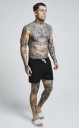 Pantalones cortos elegantes para hombre A881 2