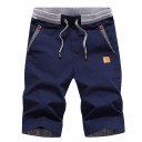 Pantalones cortos elegantes para hombre J2675 6