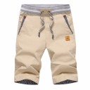 Pantalones cortos elegantes para hombre J2675 8