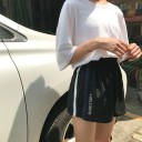 Pantalones cortos elegantes para mujer B2 6