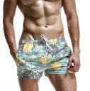 Pantalones cortos estilo hawaiano para hombre 1