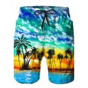 Pantalones cortos hawaianos para hombre 1