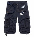 Pantalones cortos militares para hombres de algodón 3