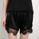 Pantalones cortos sexys de mujer con encaje 5
