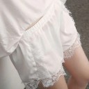 Pantalones cortos sexys de mujer con encaje 9