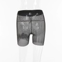 Pantalones cortos transparentes sexys para mujer 3