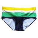 Pantalones de banho riscas F955 3