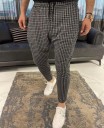 Pantalones de cuadros para hombre F1386 8