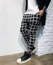 Pantalones de cuadros para hombre F1415 2