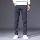 Pantalones de cuadros para hombre F1464 7