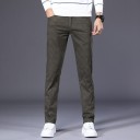 Pantalones de cuadros para hombre F1464 8