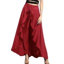 Pantalones de falda sueltos para mujer 5
