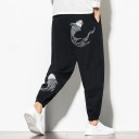Pantalones de hombre con peces 1