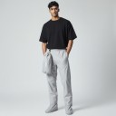 Pantalones de moto impermeables con cubrebotas Cintura elástica y bolsa de almacenamiento Poliéster Ropa de moto sobre pantalones 3