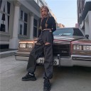 Pantalones de mujer con cremalleras 3