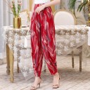 Pantalones de mujer con estampado vintage 5