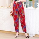 Pantalones de mujer con estampado vintage 4