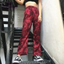 Pantalones de mujer con motivo de dragón 1
